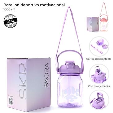 Botellon Deportivo Motivacion 1000ml - Skora