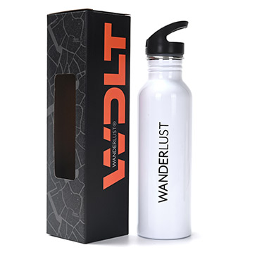 Botella Deportiva De Metal 750ml - Wanderlust