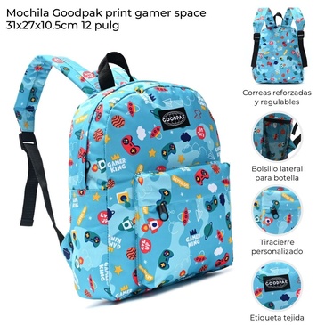 Mochila Gamer Space 12 