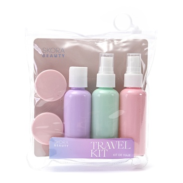 Venta por Mayor y Catalogo Set De Envases Para Rellenar x 5 Unid. Skora