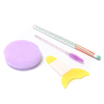Set Blender Brocha Stencil y Cepillo Cejas  - Skora