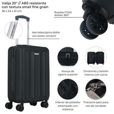 Venta por Mayor y Catalogo Valija Carry On 20