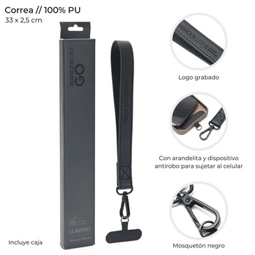 Correa Antirobo Para Celular  Wanderlust