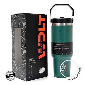 Vaso Termico Con Pico 900ml Wanderlust