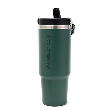 Vaso Termico Con Pico 900ml Incluye Stickers - Wanderlust