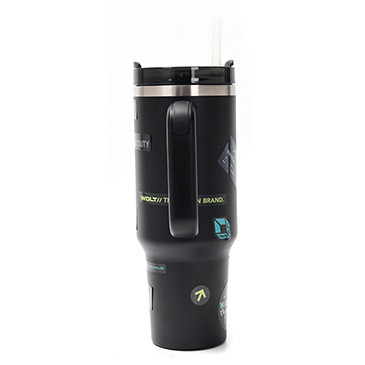 Vaso Termico Con Bombilla 1200ml Incluye Stickers - Wanderlust