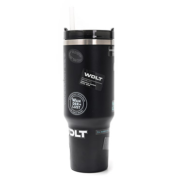 Vaso Termico Con Bombilla 1200ml Incluye Stickers - Wanderlust