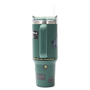 Vaso Termico Con Bombilla 1200ml Incluye Stickers - Wanderlust