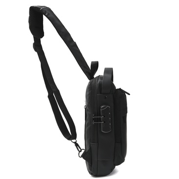 Morral Sling Engomado Con Cerradura y USB Tela Impermiable  - Wanderlust