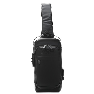 Morral Sling Engomado Con Cerradura y USB Tela Impermiable  - Wanderlust