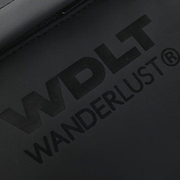 Morral Sling Tela Engomada Impermeable Con Cerradura - Wanderlust