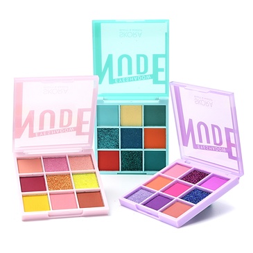 Sombras para ojos combinadas x 9 tonos - Skora