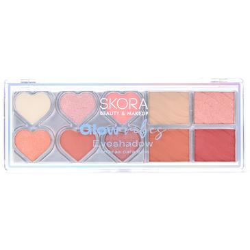 Sombras Para Ojos Combinadas x 10 Tonos - Skora
