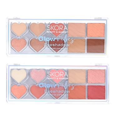 Sombras Para Ojos Combinadas x 10 Tonos - Skora