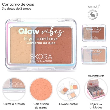 Venta por Mayor y Catalogo Contorno De Ojos Duo  Skora