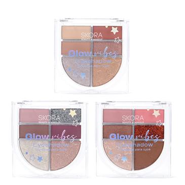 Sombras Para Ojos Combinadas x 6 Tonos - Skora