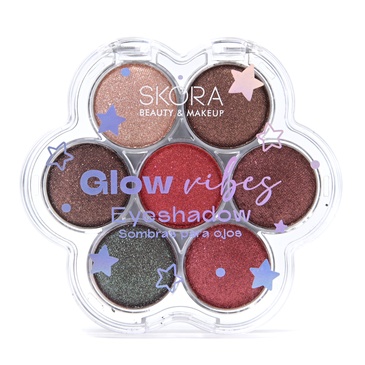 Sombras Para Ojos Flor Combinadas x 6 Tonos - Skora