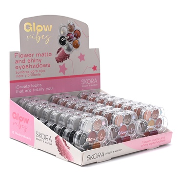 Sombras Para Ojos Flor Combinadas x 6 Tonos - Skora