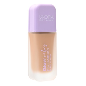 Base De Maquillaje Fluida Envase De Vidrio Con Difusor  - Skora