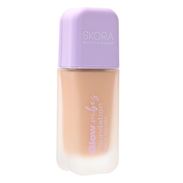 Base De Maquillaje Fluida Envase De Vidrio Con Difusor  - Skora