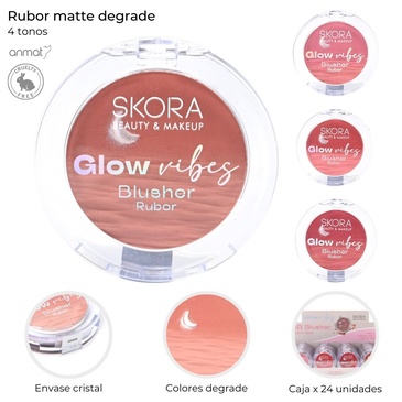 Rubor Matte Degrade  Skora