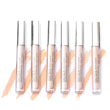 Maquillaje Fluido Con Aplicador - Skora