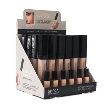 Maquillaje Fluido Con Aplicador - Skora