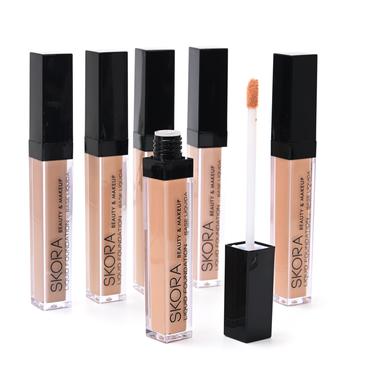 Maquillaje Fluido Con Aplicador - Skora