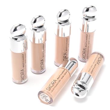 Maquillaje Fluido Con Aplicador Deluxe - Skora
