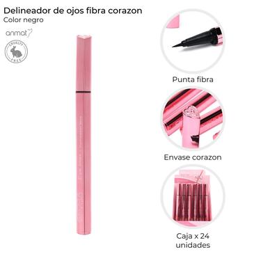 Delineador de Ojos Fibra Corazon Skora