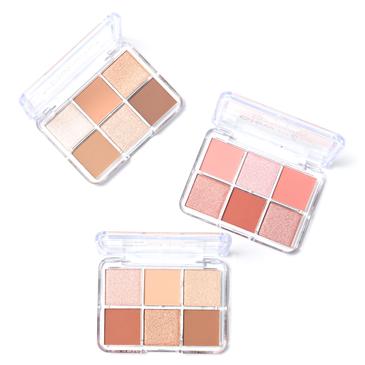 Sombras Para Ojos Combinadas x 6 Tonos  - Skora