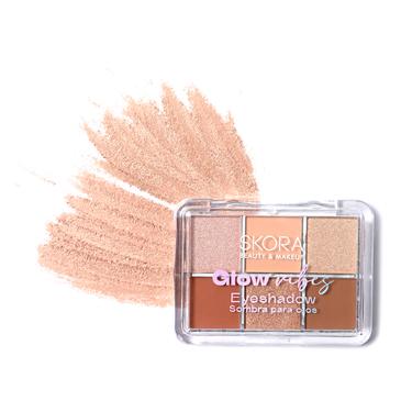 Sombras Para Ojos Combinadas x 6 Tonos  - Skora