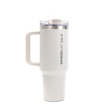 Vaso Termico Con Bombilla 1200ml  Incluye Stickers - Wanderlust