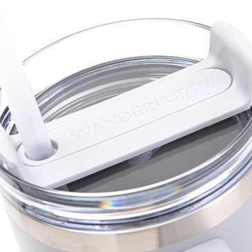 Vaso Termico Con Bombilla 1200ml  Incluye Stickers - Wanderlust