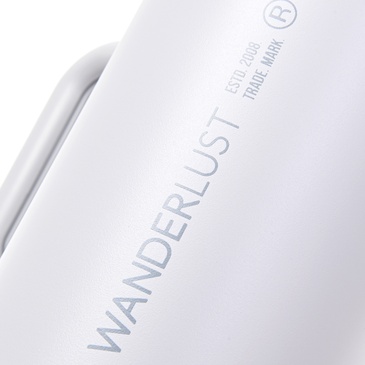 Vaso Termico Con Bombilla 1200ml  Incluye Stickers - Wanderlust