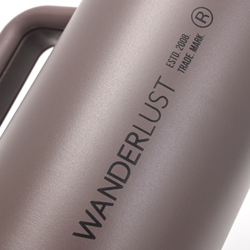 Vaso Termico Con Bombilla 1200ml  Incluye Stickers - Wanderlust