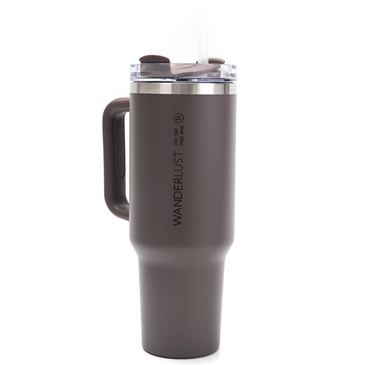 Vaso Termico Con Bombilla 1200ml  Incluye Stickers - Wanderlust