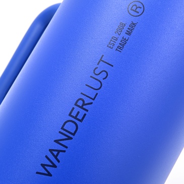 Vaso Termico Con Bombilla 1200ml  Incluye Stickers - Wanderlust