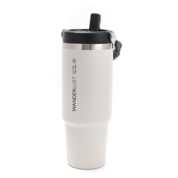 Vaso Termico Con Pico 900ML  Incluye Stickers - Wanderlust