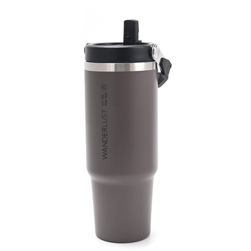 Vaso Termico Con Pico 900ML  Incluye Stickers - Wanderlust