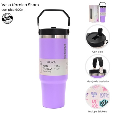 Vaso Termico Con Pico 900ML  - Skora