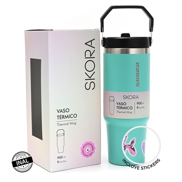 Vaso Termico Con Pico 900ML - Skora