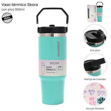 Vaso Termico Con Pico 900ML - Skora