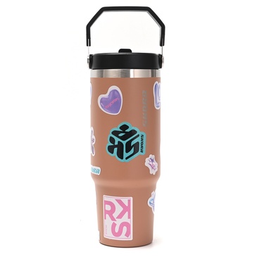 Vaso Termico Con Pico 900ML  Incluye Stickers - Skora