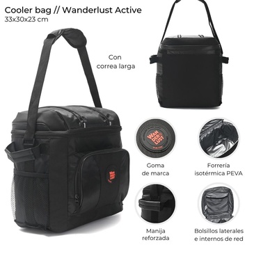Cooler Bag Con Correa Larga  Wanderlust