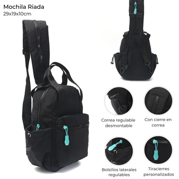 Mochila Riada Pockets Skora