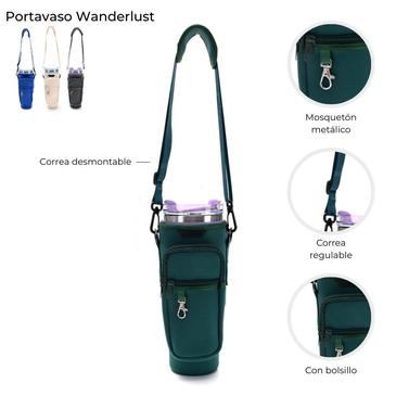Portavaso Con Bolsillo  Wanderlust