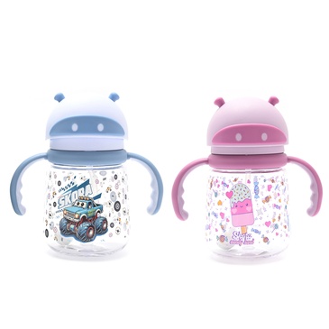 Venta por Mayor y Catalogo Vaso Infantil Con Sorbete y Agarre 350ML Skora