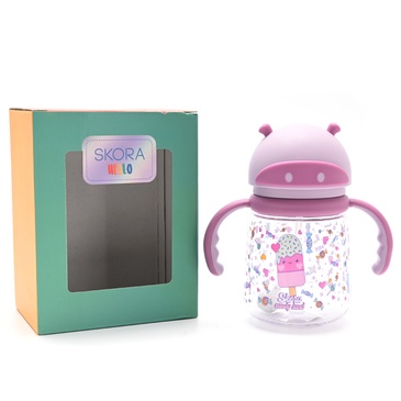 Vaso Infantil Con Sorbete y Agarre 350ML - Skora