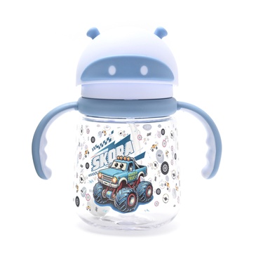 Vaso Infantil Con Sorbete y Agarre 350ML - Skora